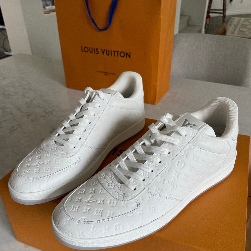 Louis Vuitton - White Rivolli Sneakers / Never Worn!